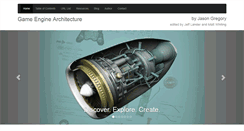 Desktop Screenshot of gameenginebook.com